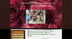 Desktop Screenshot of milesian-collies.com